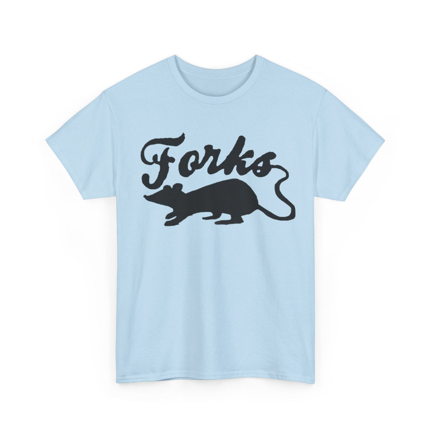 Forks Washington Rats Unisex Heavy Cotton Tee
