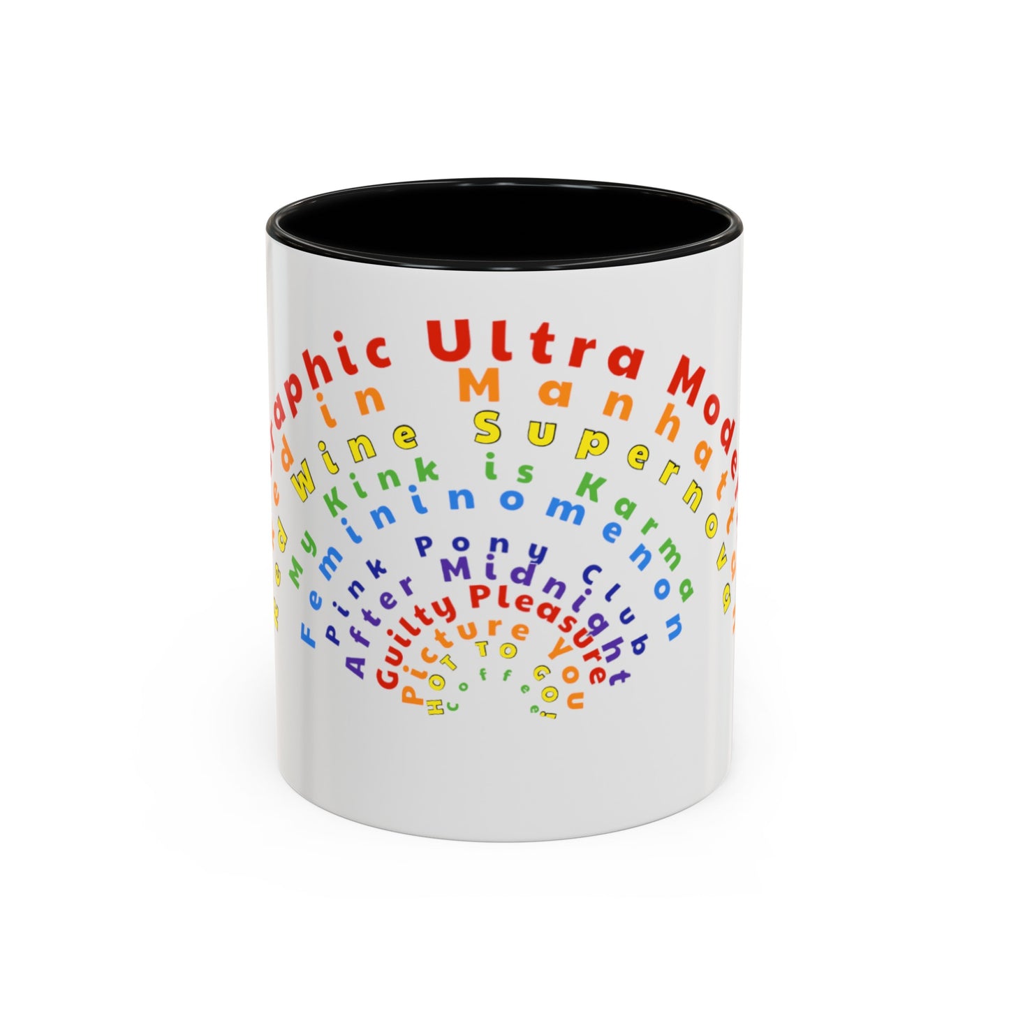 Chappell Roan Song names Accent Coffee Mug (11, 15oz)