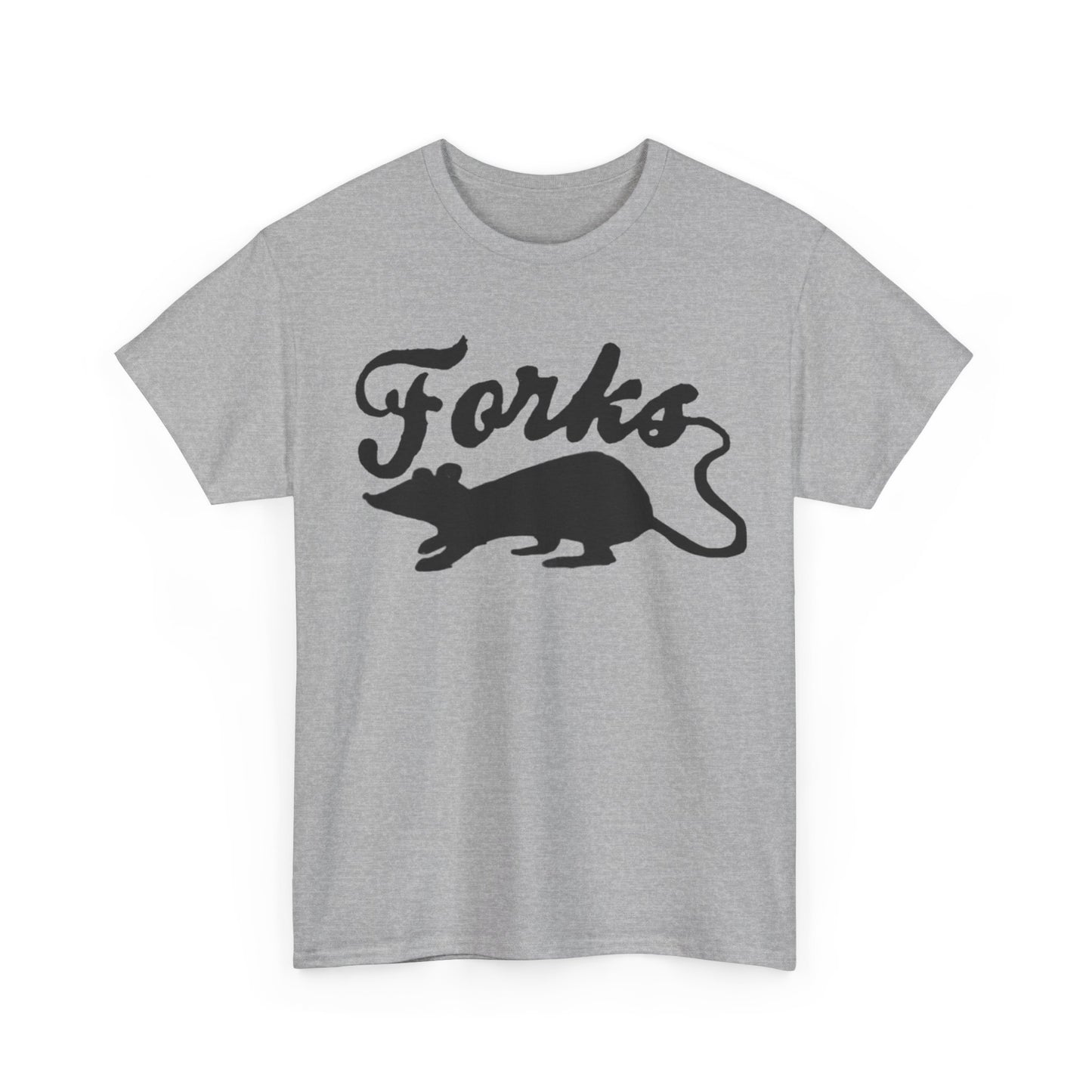 Forks Washington Rats Unisex Heavy Cotton Tee