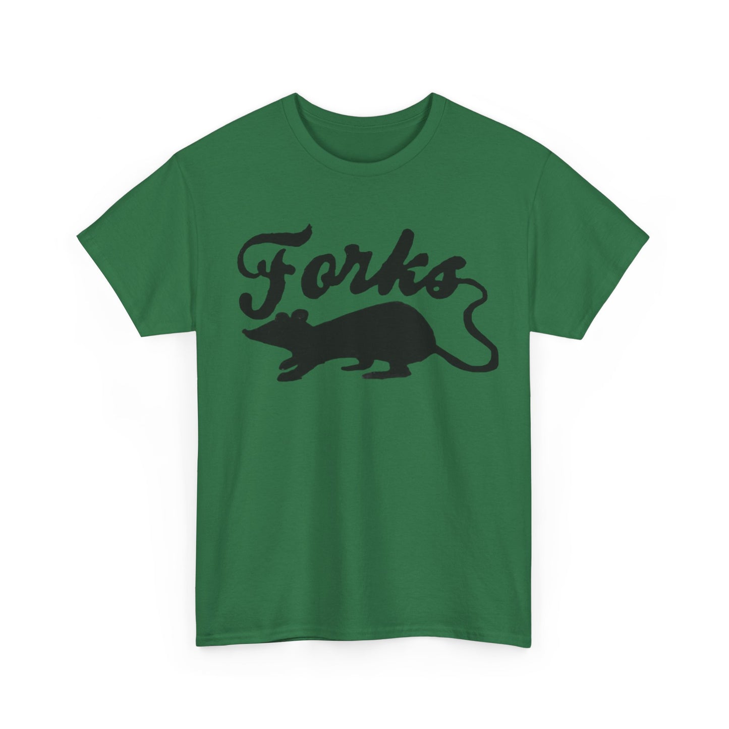 Forks Washington Rats Unisex Heavy Cotton Tee