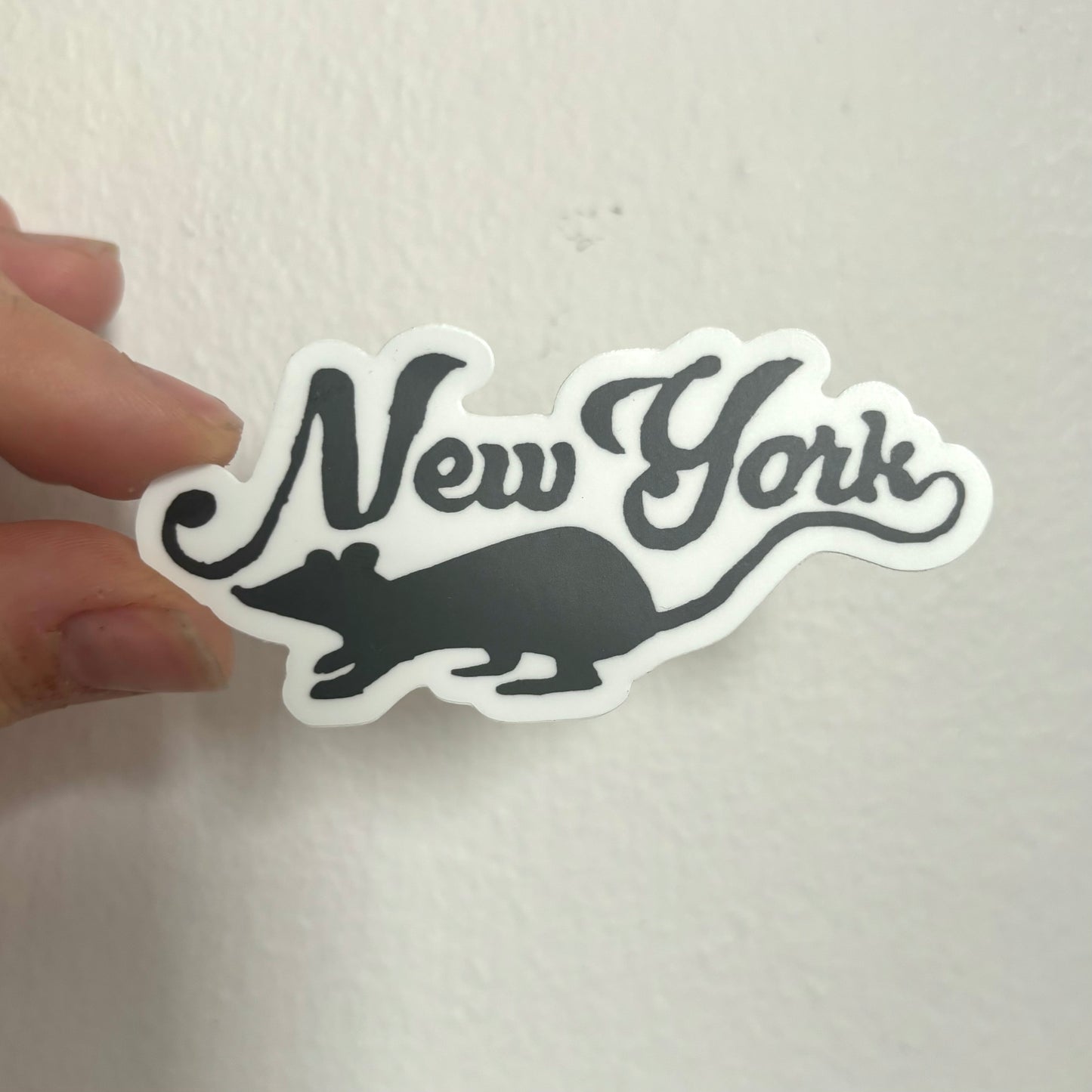 New York Rats Vinyl Sticker