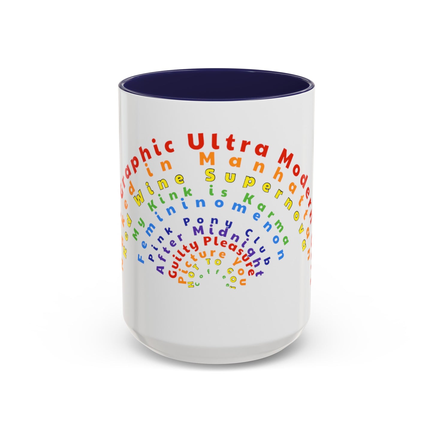 Chappell Roan Song names Accent Coffee Mug (11, 15oz)