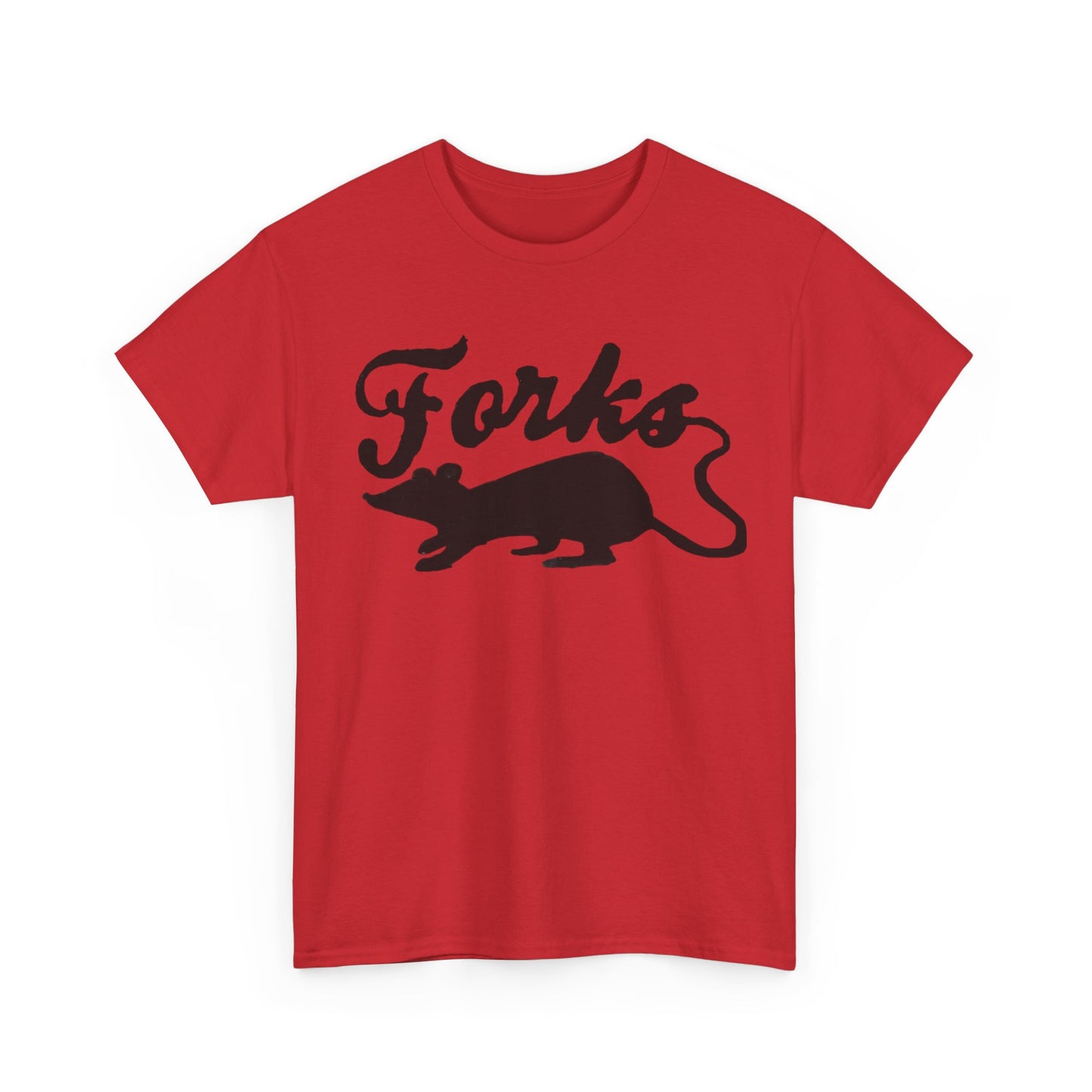 Forks Washington Rats Unisex Heavy Cotton Tee