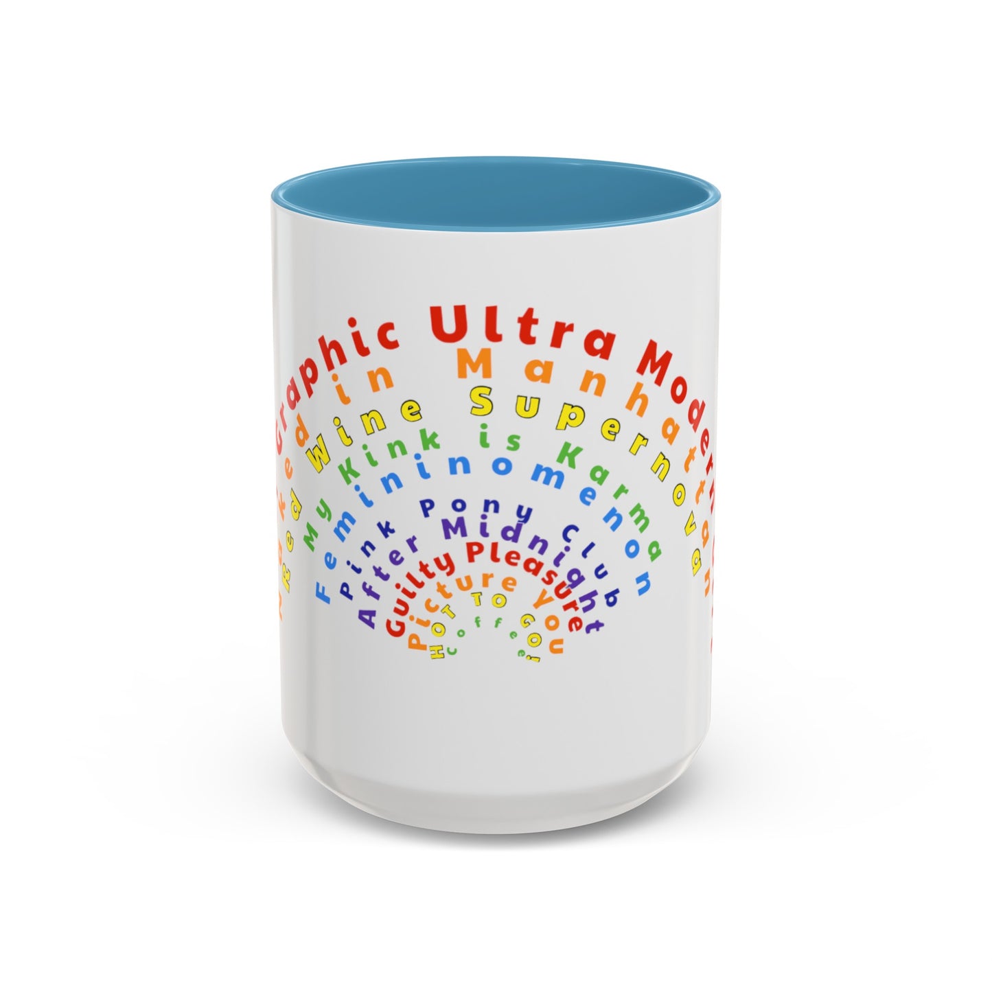 Chappell Roan Song names Accent Coffee Mug (11, 15oz)