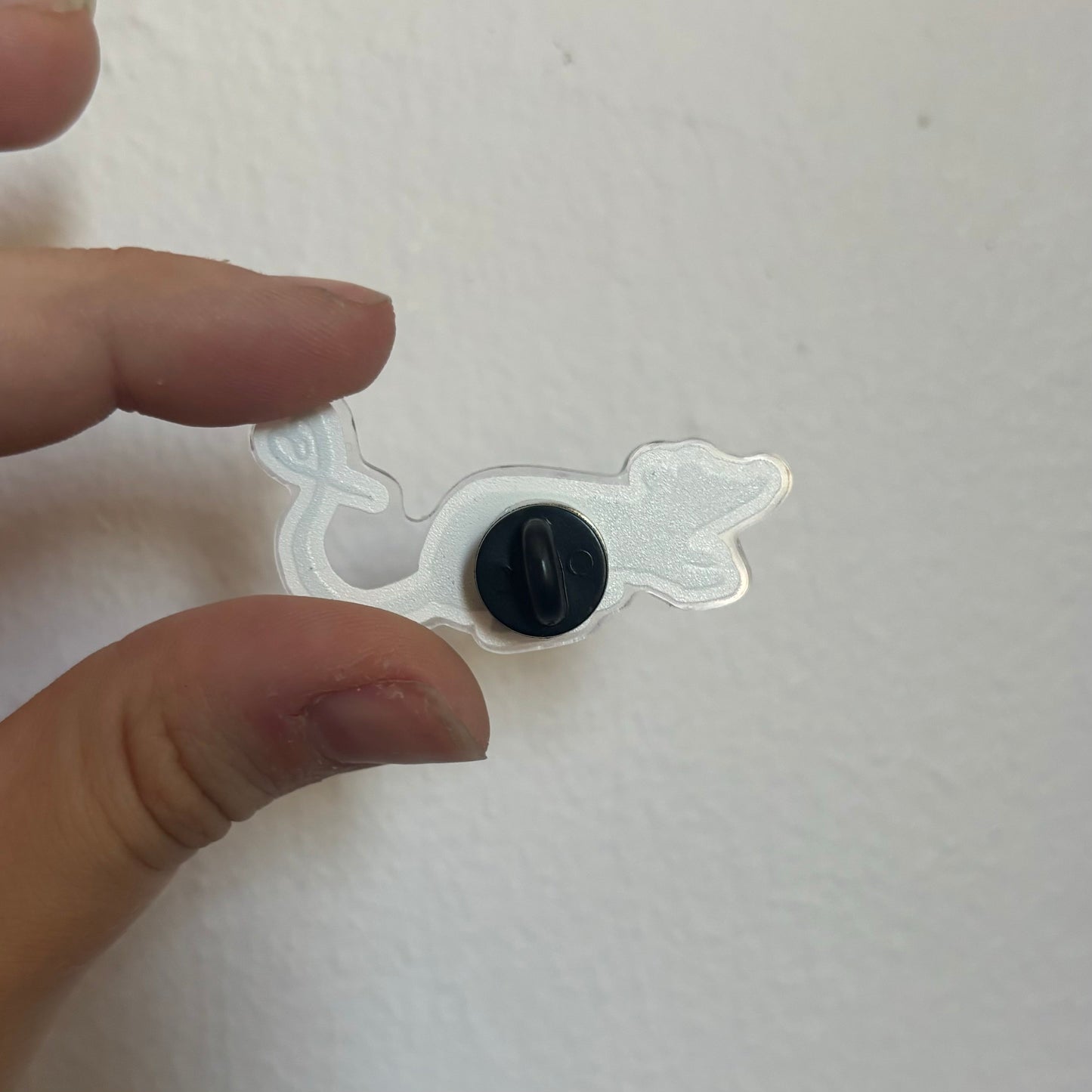 Little Love Rat Acrylic Pin