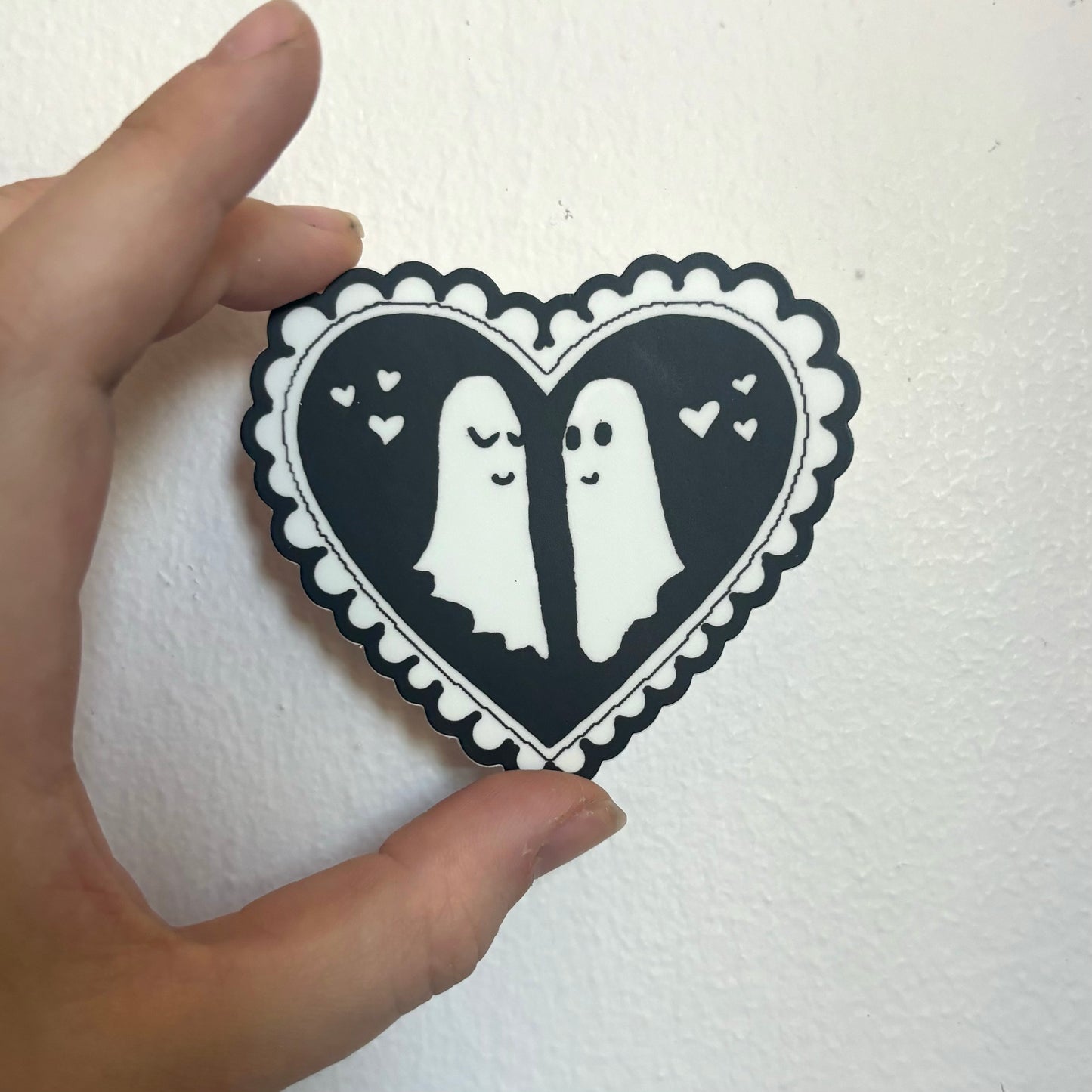 Me and Boo Ghost Heart