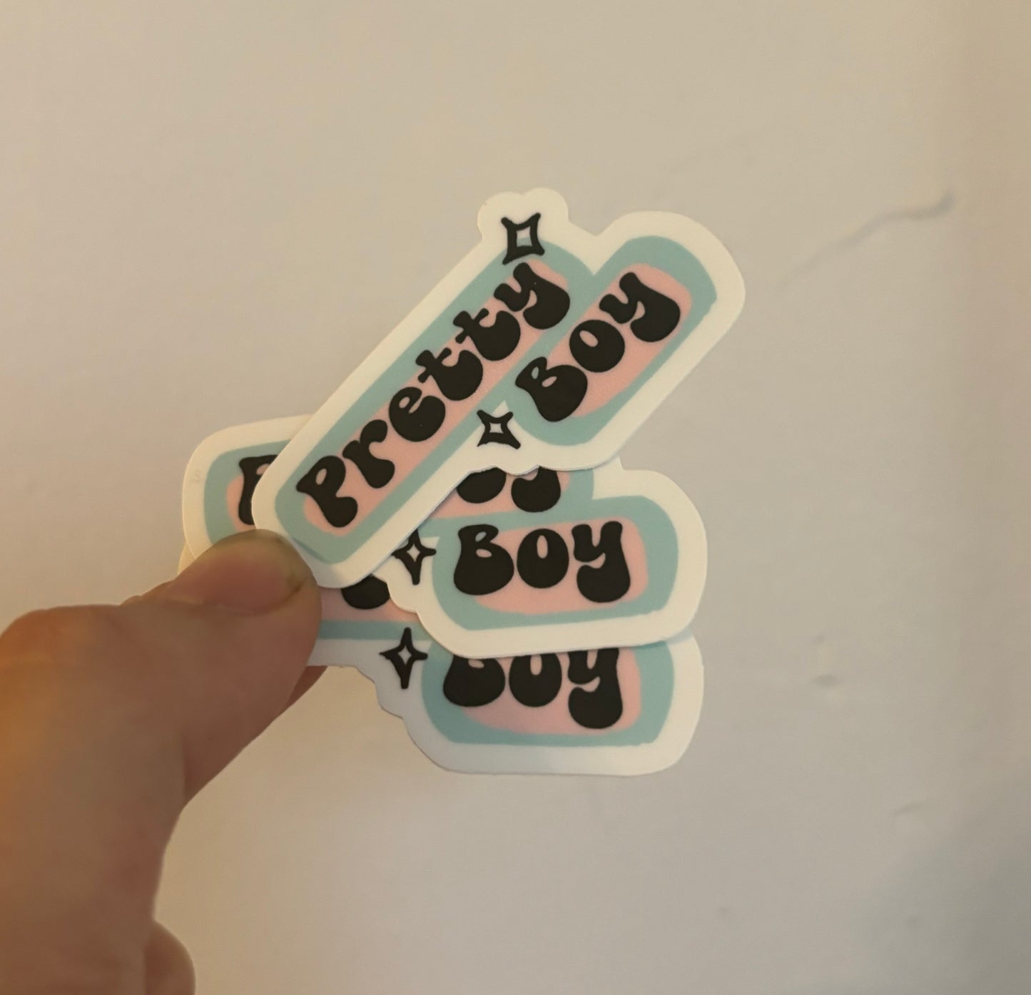Pretty Boy Vinyl Sticker