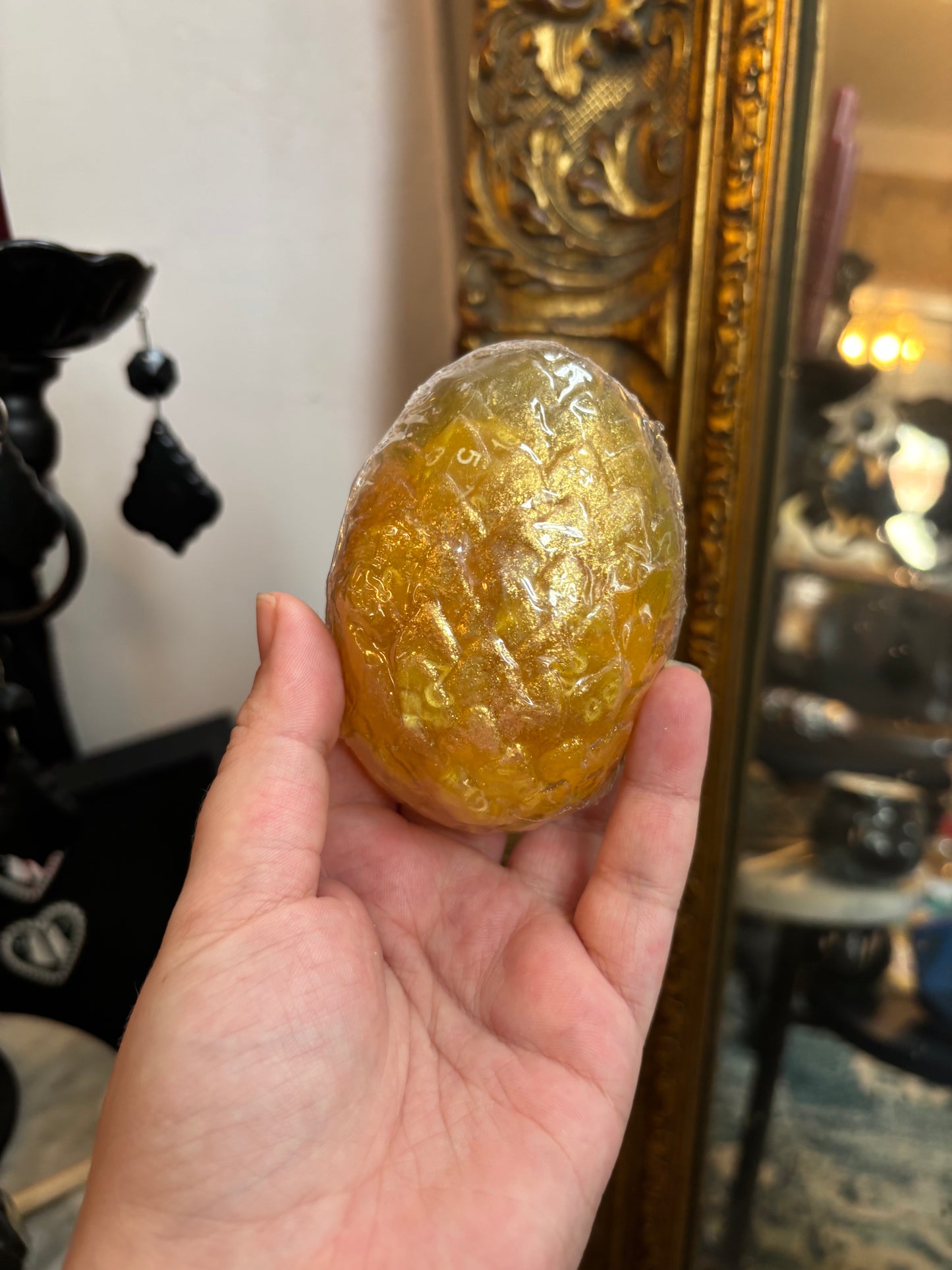 Dragon egg D20 soap