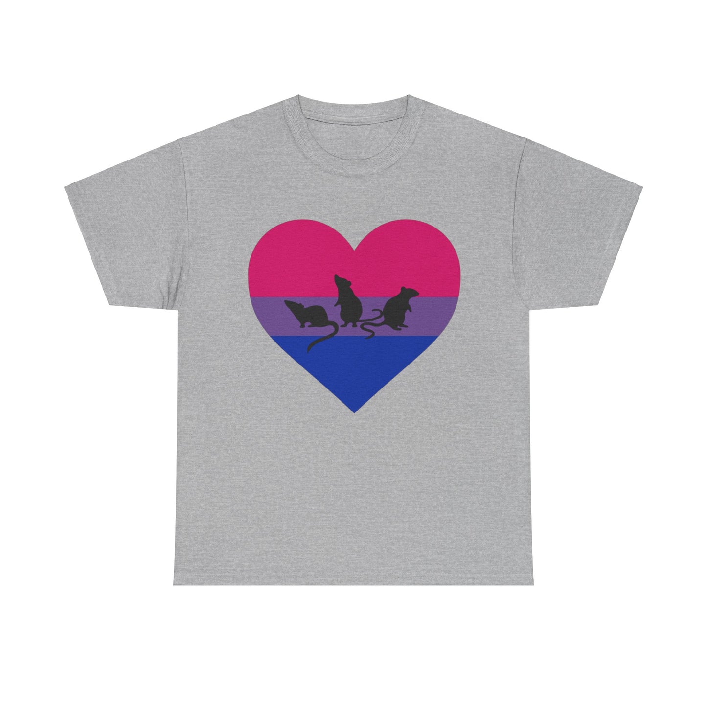 3 Little Bi Rats Unisex Heavy Cotton Tee