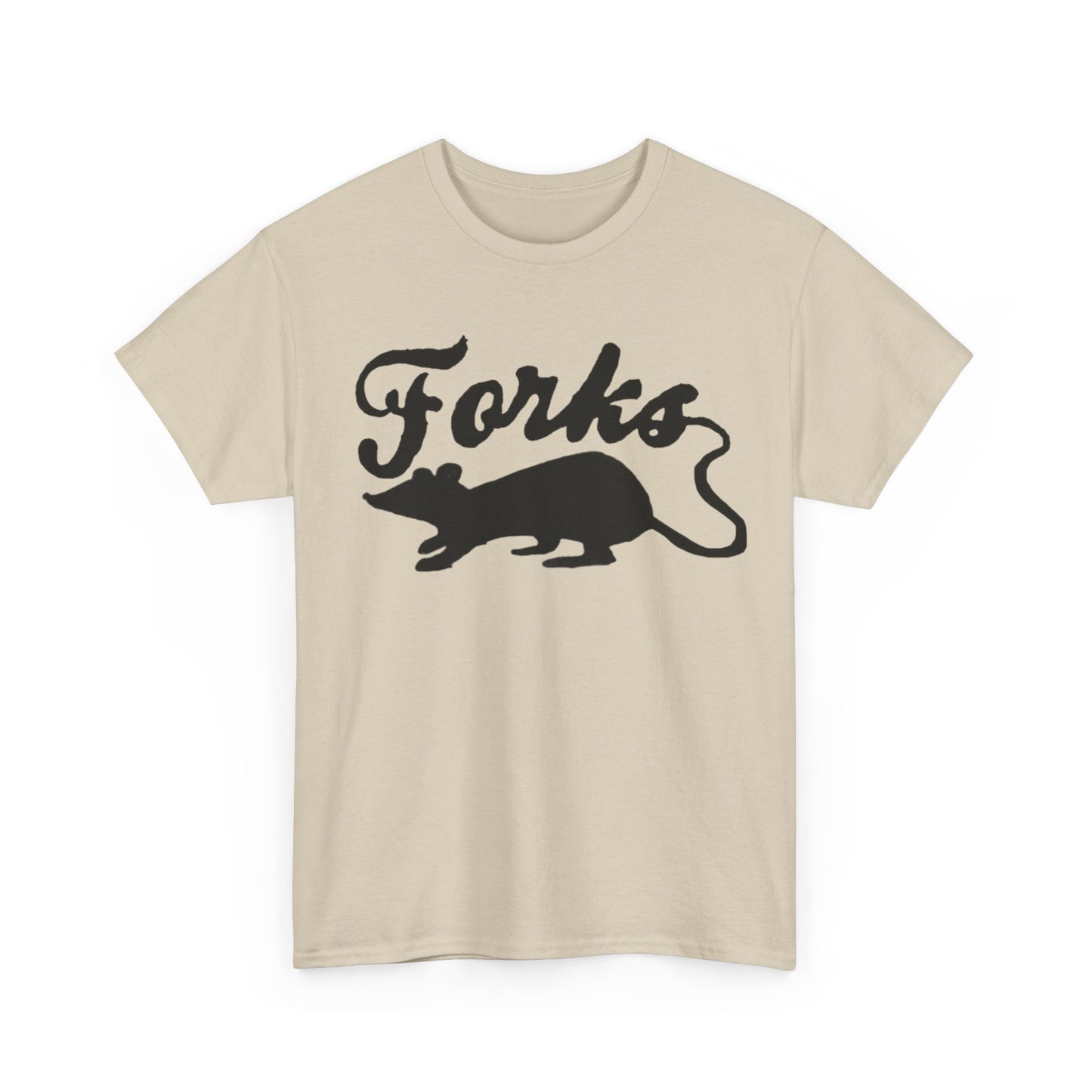 Forks Washington Rats Unisex Heavy Cotton Tee