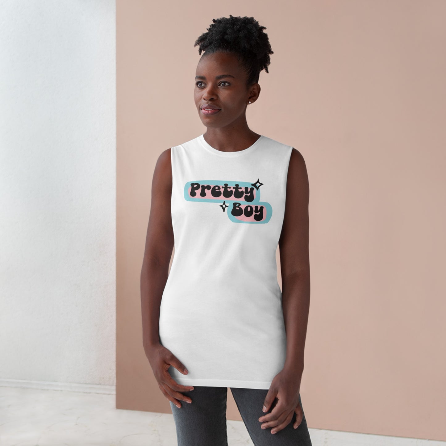 Pretty Boy Unisex Barnard Tank