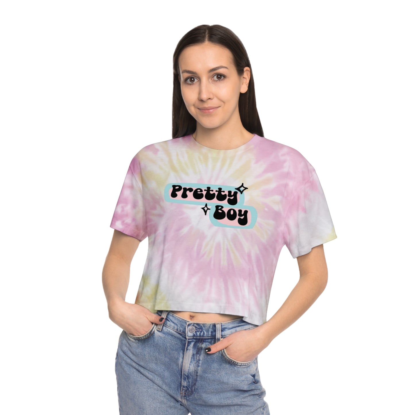 Pretty Boy Tie-Dye Crop Tee