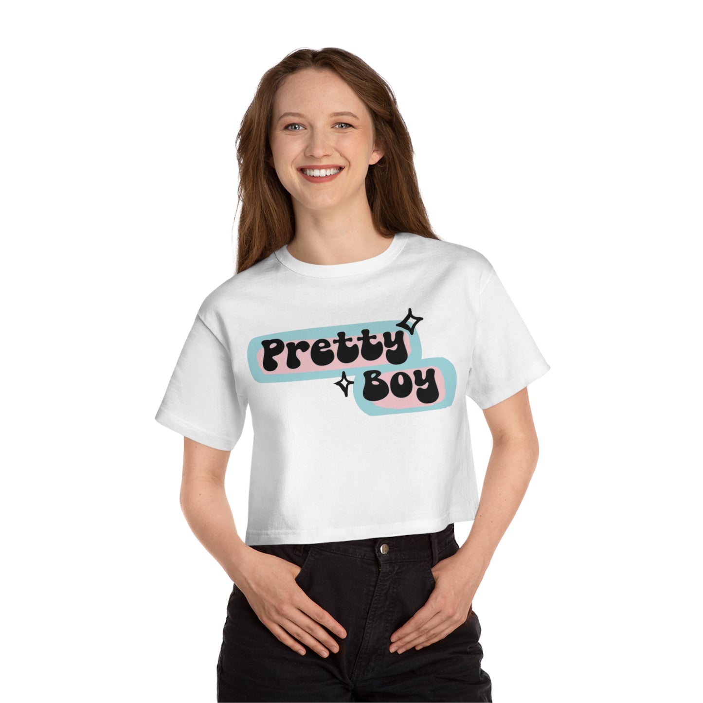 Pretty Boy Cropped T-Shirt