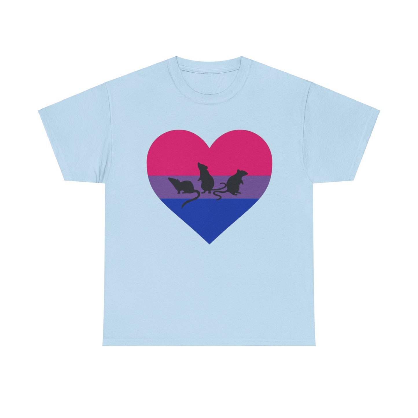 3 Little Bi Rats Unisex Heavy Cotton Tee