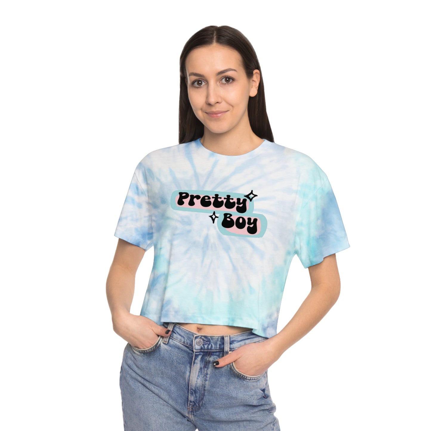 Pretty Boy Tie-Dye Crop Tee