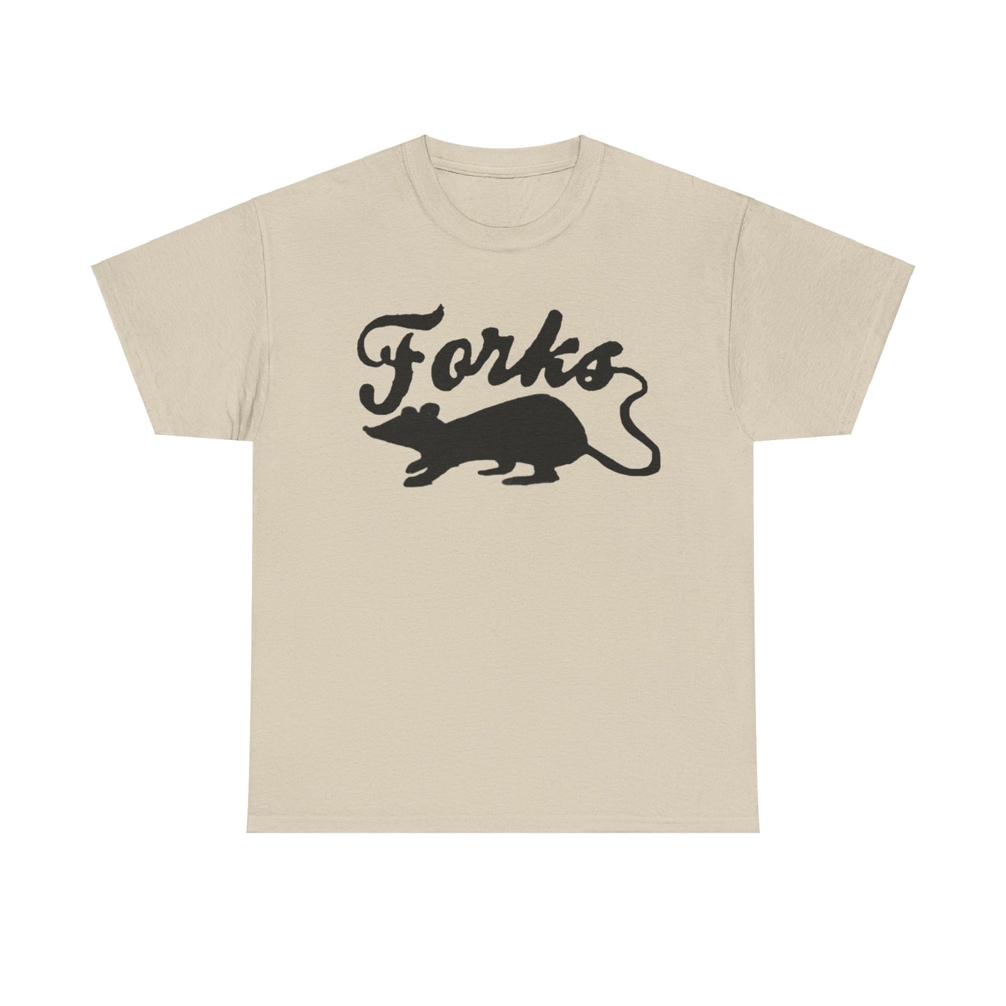 Forks Washington Rats Unisex Heavy Cotton Tee