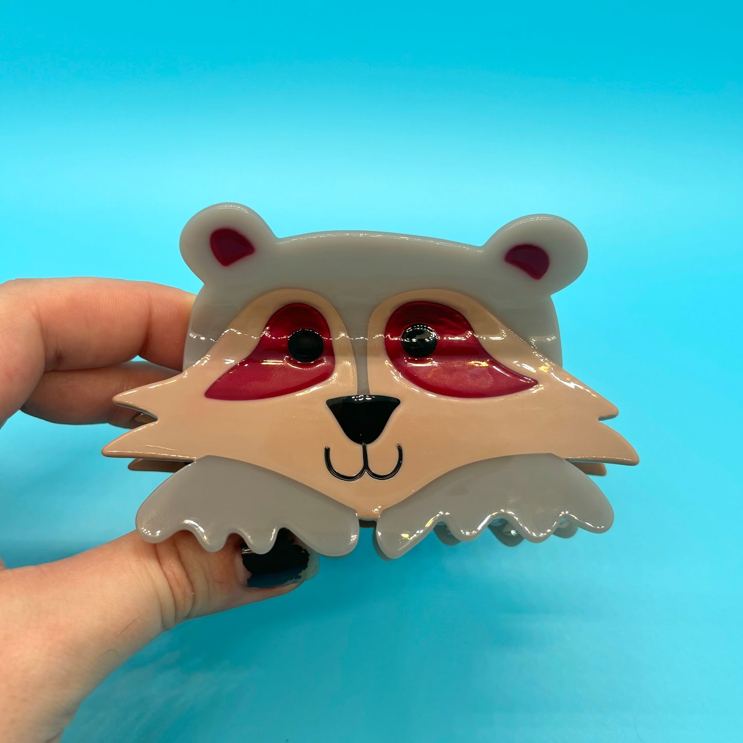 Critter Combo- raccoon and rat hair claw bundle