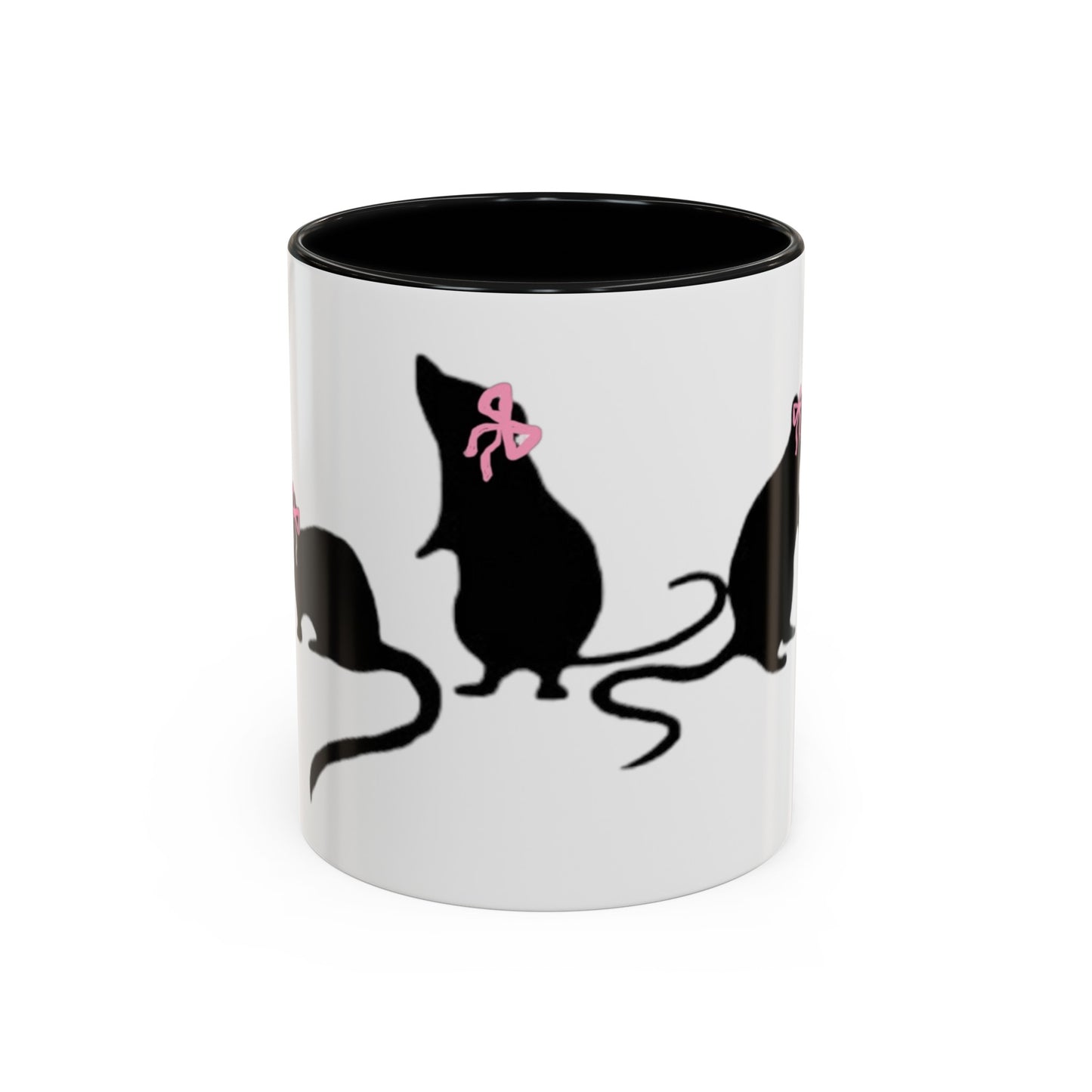 3 little rats Accent Coffee Mug, 11oz