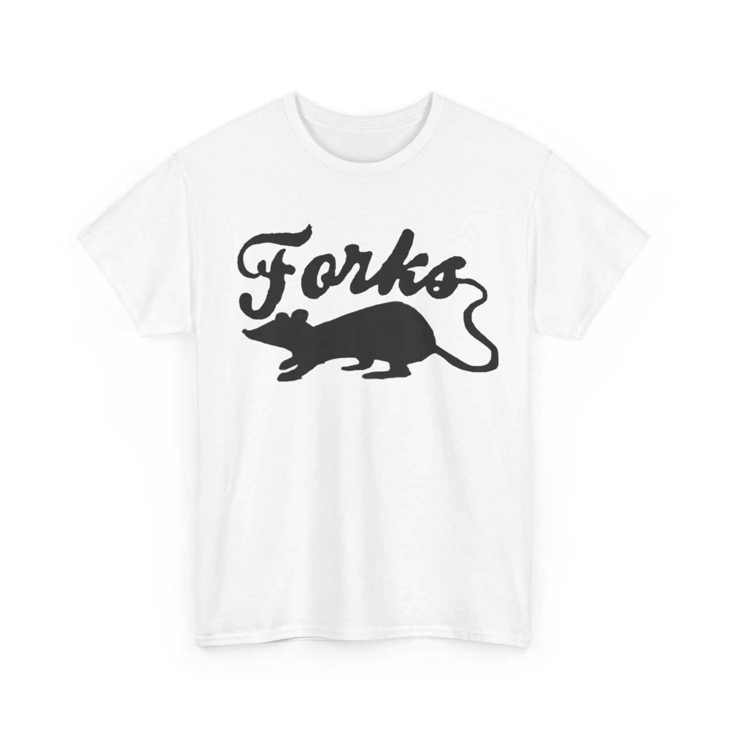 Forks Washington Rats Unisex Heavy Cotton Tee