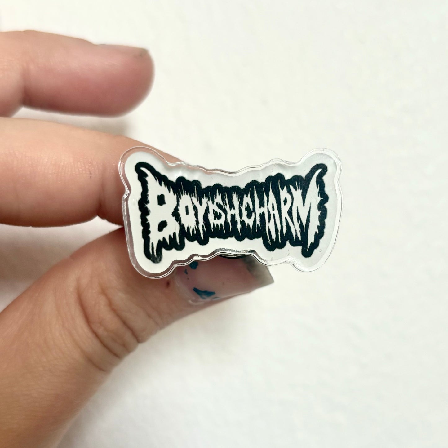 Boyish Charm Acrylic Pin