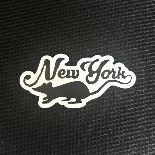 New York Rats Vinyl Sticker