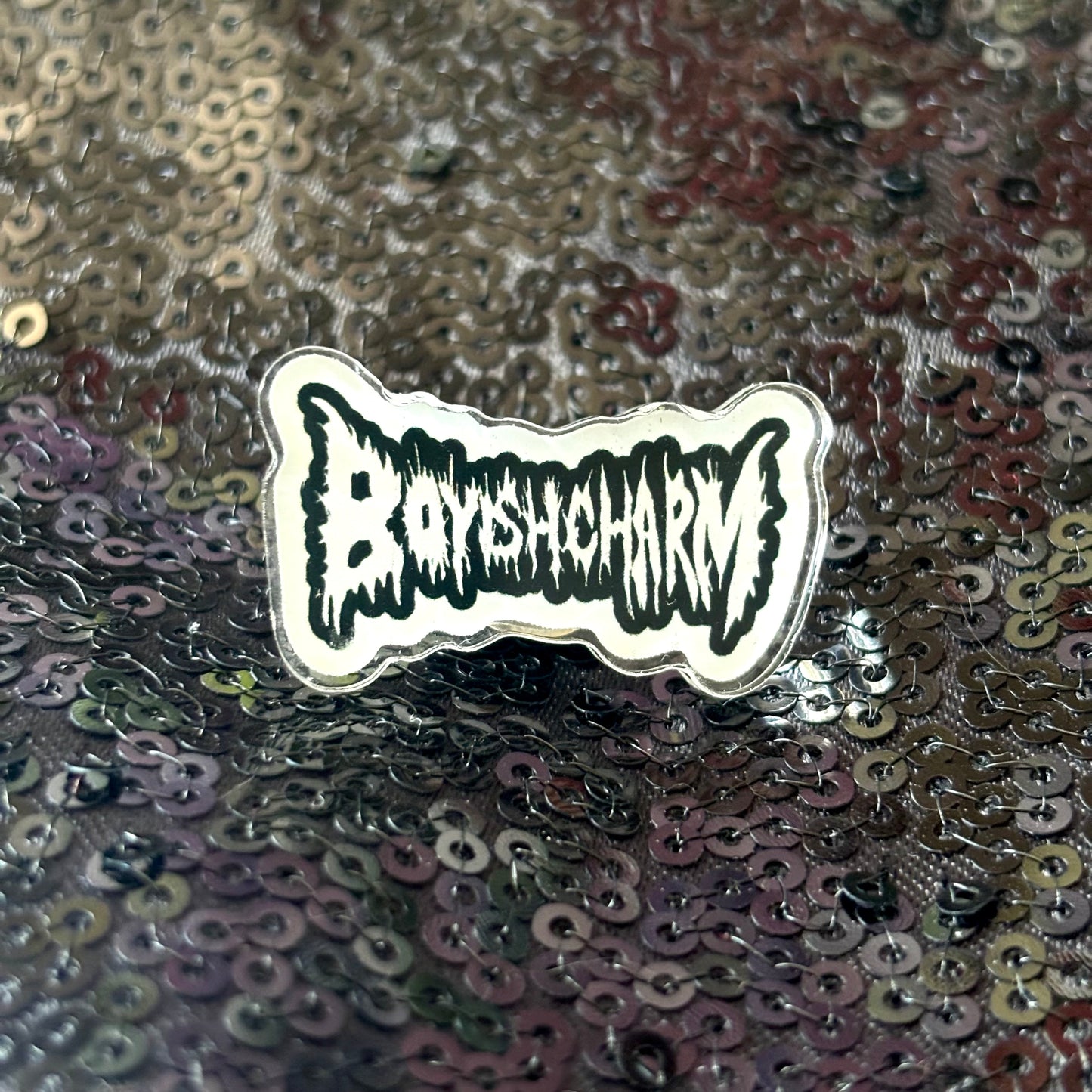 Boyish Charm Acrylic Pin