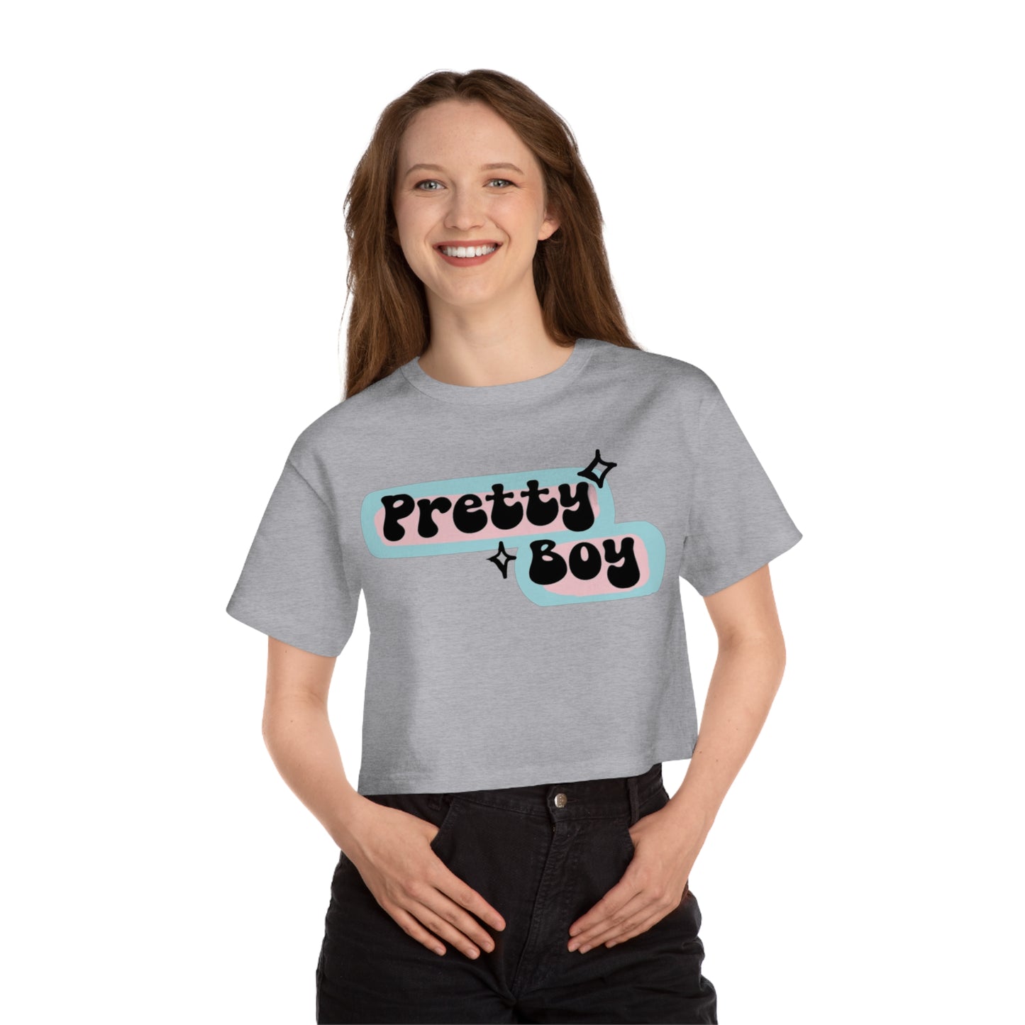 Pretty Boy Cropped T-Shirt