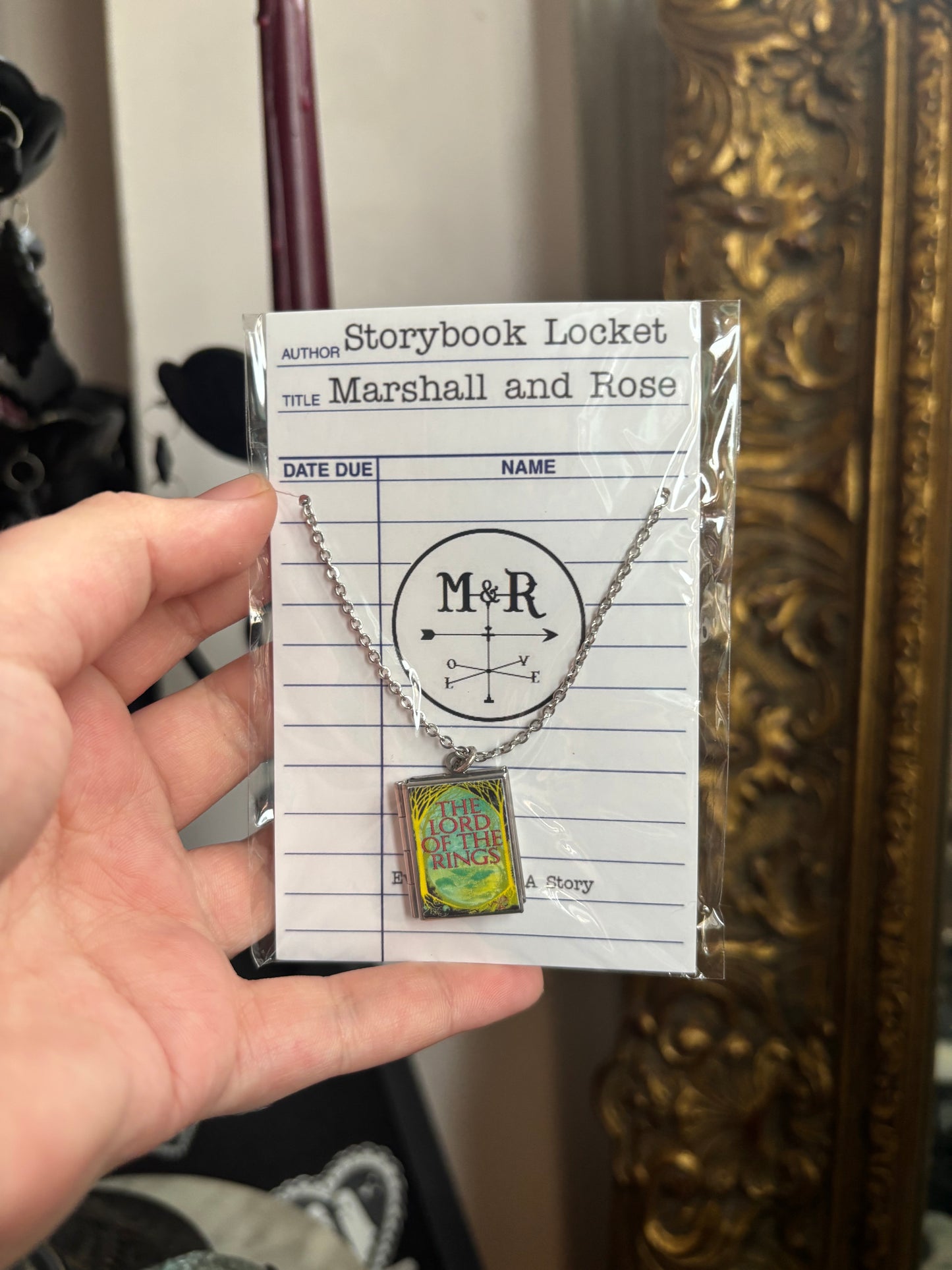 Lord of the Rings Locket Necklace