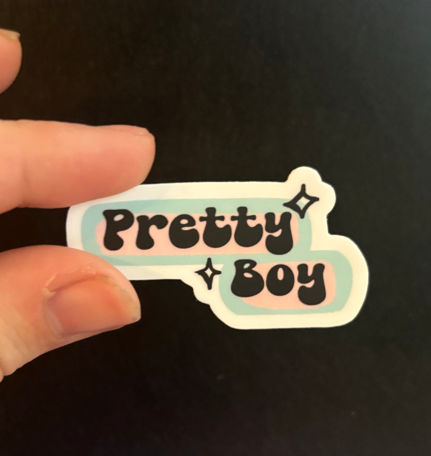 Pretty Boy Vinyl Sticker