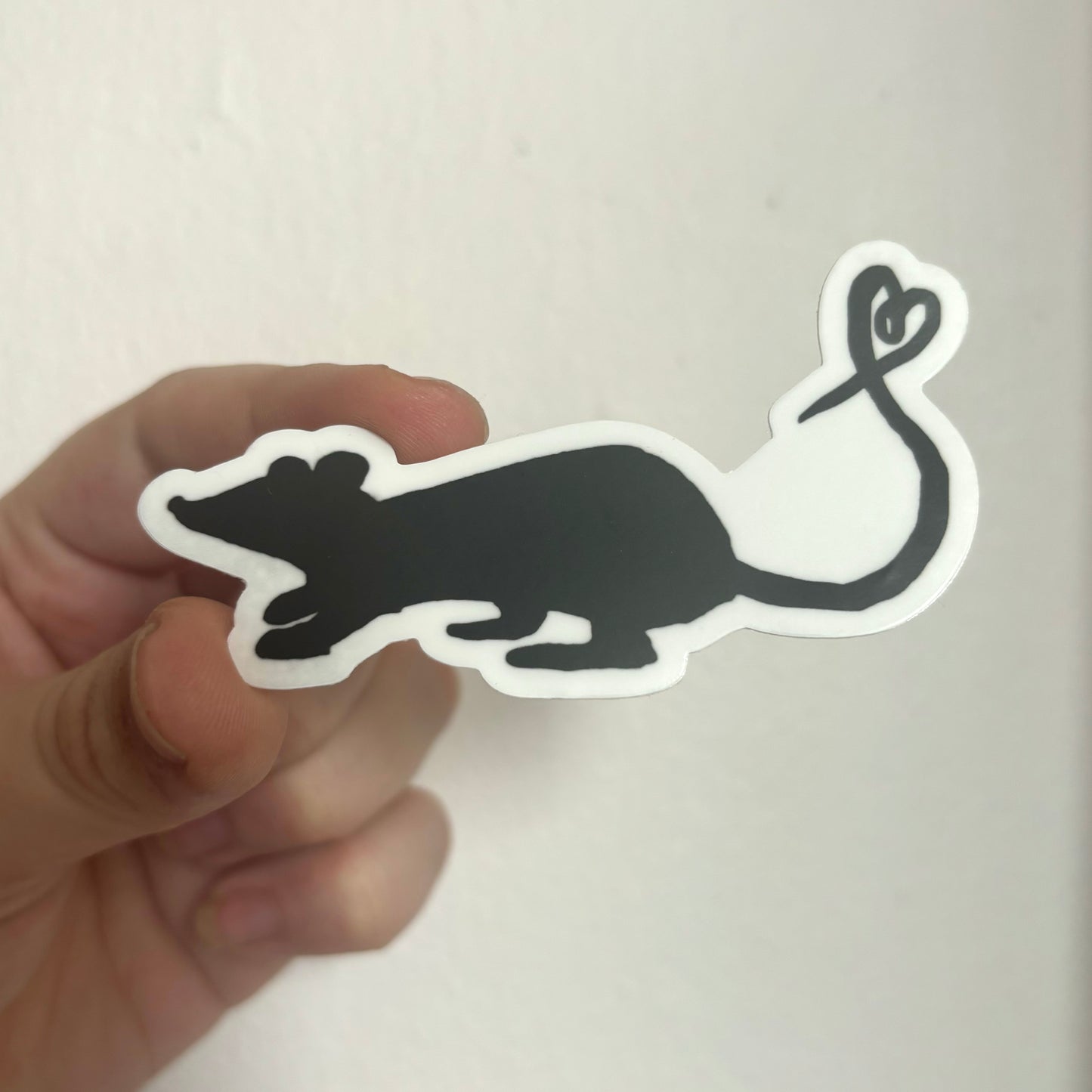 Little Love Rat Vinyl Sticker